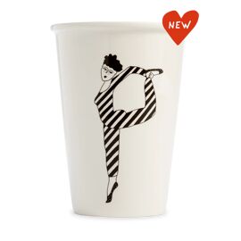 XL beker - Letter P / Helen b
