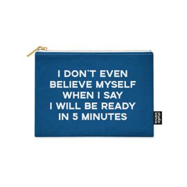 Canvas etui I don't even believe myself / Studio Inktvis