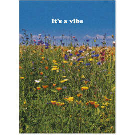 Postkaart It's a vibe