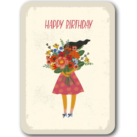 Postkaart Happy birthday