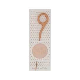 Mini Sparkle Candle rose gold / 9
