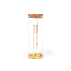 Oorhangers Little pearls string / Stay Gold 