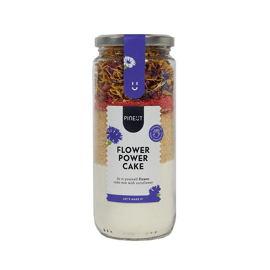 Cake jar Flower Power Cake / Pineut