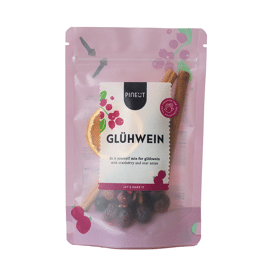 Winterdrank Pouchbag Glühwein red BIO / Pineut 