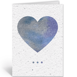 Postkaart Hart / Plant-je kaart