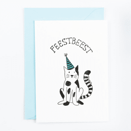 Postkaart Feestbeest / Studio Flash 