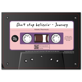 Postkaart Journey / Cassette Collection