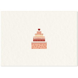 Postkaart Cake / Happy Few