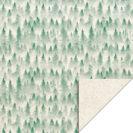 Rol inpakpapier X-mas Winter Forest