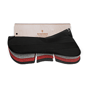 winderen dressage amortisseur saddle correctie hottemax sattelpad