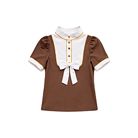 Valentina Equestrian Show Shirt - Short Sleeves - Kids