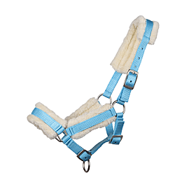 Qhp Licol Poulain - Avec Fourrure