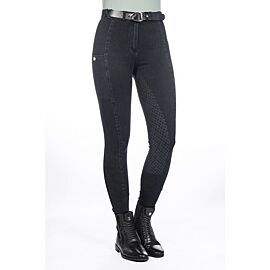 HKM Reithose Harbour Island Denim | Full Grip | Damen