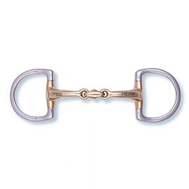 Stübben Anatomic D-Ring Bit | Sweet Copper | Double Jointed 