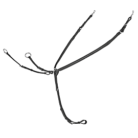 Prestige Evo Leather Breastplate - With Elastic  