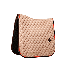 Kentucky Saddlepad Onion Quilt Leather Neon - Dressage