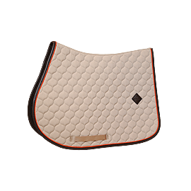 Kentucky Saddlepad Onion Quilt Leather Neon - Jumping