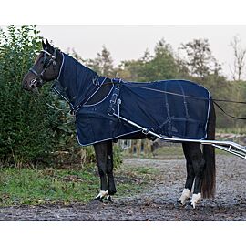 Qhp Fly driving rug with neck cover
