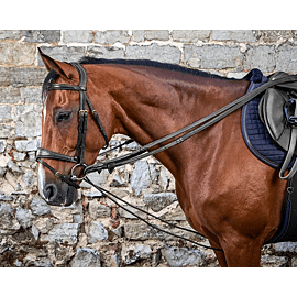 Dy'on Leather / Nylon Draw Reins 5/8