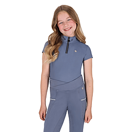 QHP Sport Shirt Aubree Junior - Short Sleeves - Girls