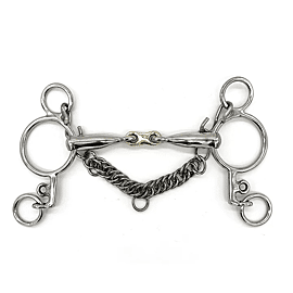 AJR Pelham Double Jointed Brass Link - 16 mm