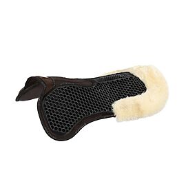 Acavallo Wither Free Gelpad with Memory foam Sheepskin