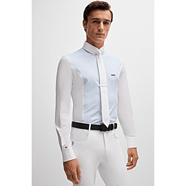 Boss Equestrian Wedstrijdshirt Norman | Lange Mouw | Heren