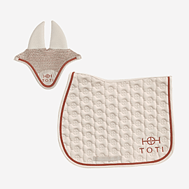 TOTI Equestrian Saddle Pad & Earnet