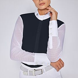Cavalleria Toscana Competitionshirt Jersey Polka Dot | Long Sleeve | Woman