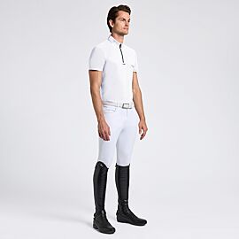 Cavalleria Toscana Wedstrijdshirt | Korte Mouw | Heren