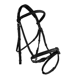 CWD Raised French Bridle With Fancy Stitching