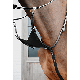 Dy'on Martingale Bib En Cuir Souple