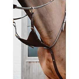 Dy'on Bib Martingale of Soft Leather