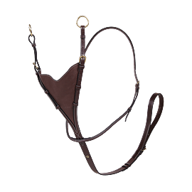 Dy'on Bib Martingale Of Soft Leather