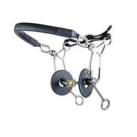 TRUST Sweet Iron Hackamore Combi - Lang - French Link - 16 mm