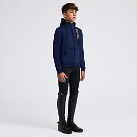 Cavalleria Toscana Diagonal Zip Hoodie | Jongens