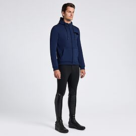 Cavalleria Toscana Diagonal Zip Hoodi | Herren