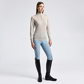 Cavalleria Toscana Half Zip Trui | Dames 