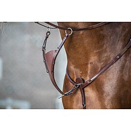 Dy'on Bib Martingale Attachment - Soft Leather
