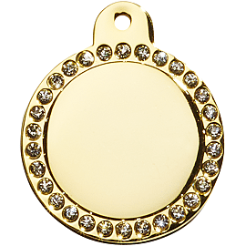 Medaille Kreis Glamour | Gold | Grösse S