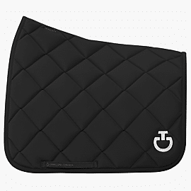 Cavalleria Toscana Saddle Pad Diamond Quilted Jersey - Dressage