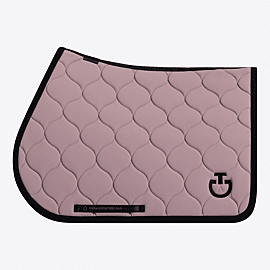 Cavalleria Toscana Saddle Pad New Circular Quilted Jersey - Jumping
