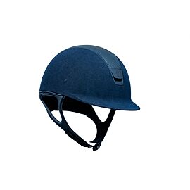 Samshield Premium Blau/ Top Leather Blau/ Trim Matt Blau/ Blazon Matt Blau/ Signature Donker Grijs