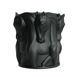 Adamsbro Pot de Fleurs en céramique avec chevaux dansants