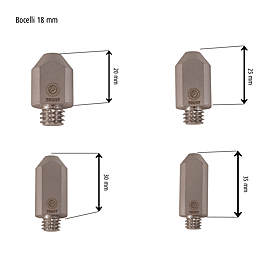 TRUST Stud Bocelli 18 mm 3/8 - 4 Pieces