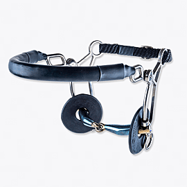 Trust Sweet Iron Hackamore Combi Kort Locked | 12.5CM