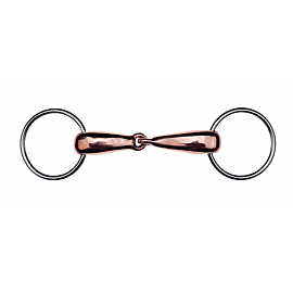 Jointed Ring Snaffle Ss Copper