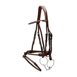 Dy'on Round Leather Hoofdstel 