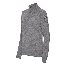 Trolle Sweater | Half Zip | Cashmere + Wool | Woman