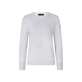 Trolle Sweater Tonal Cashmere Logo